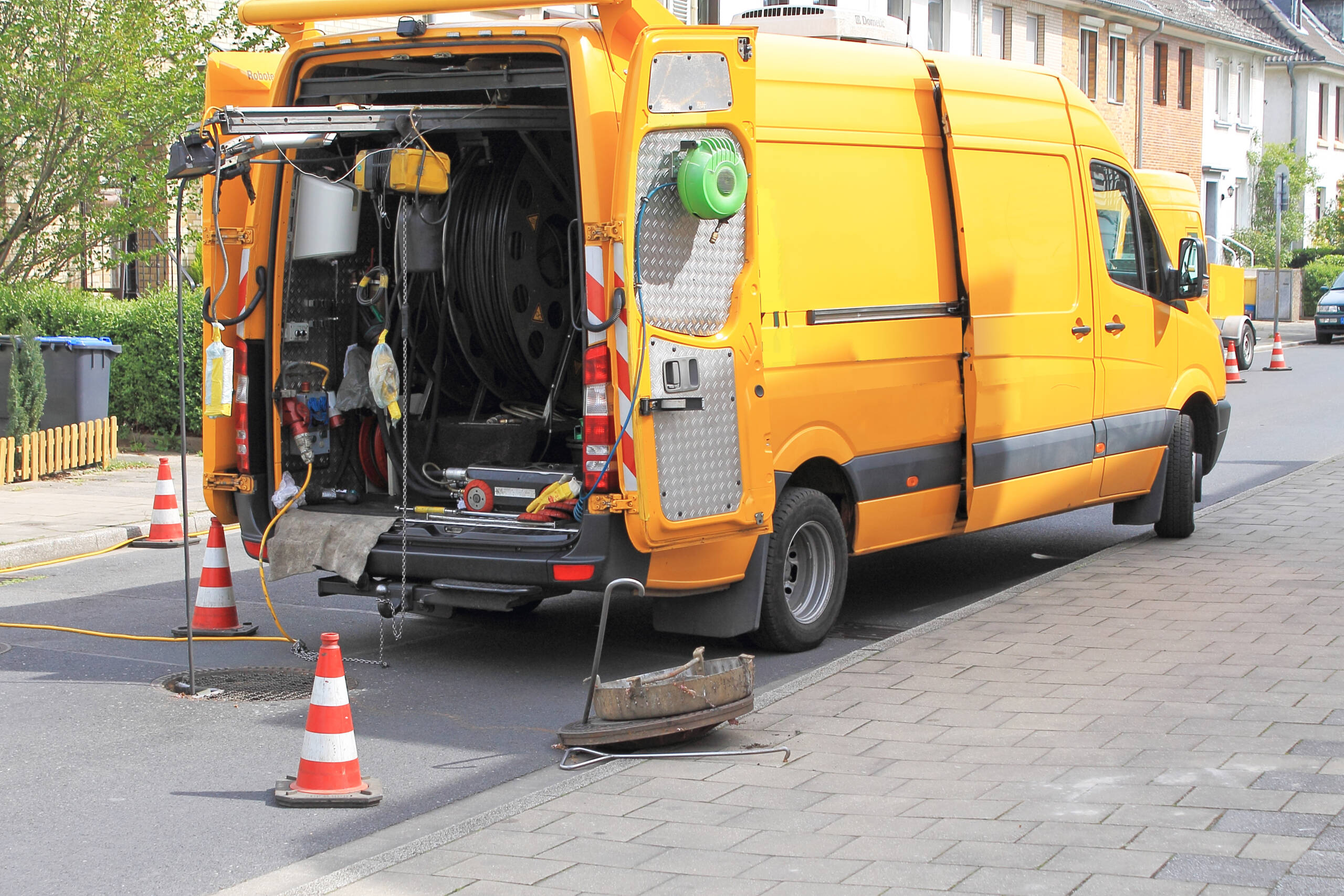Kanalsanierung in der Lagerstraße