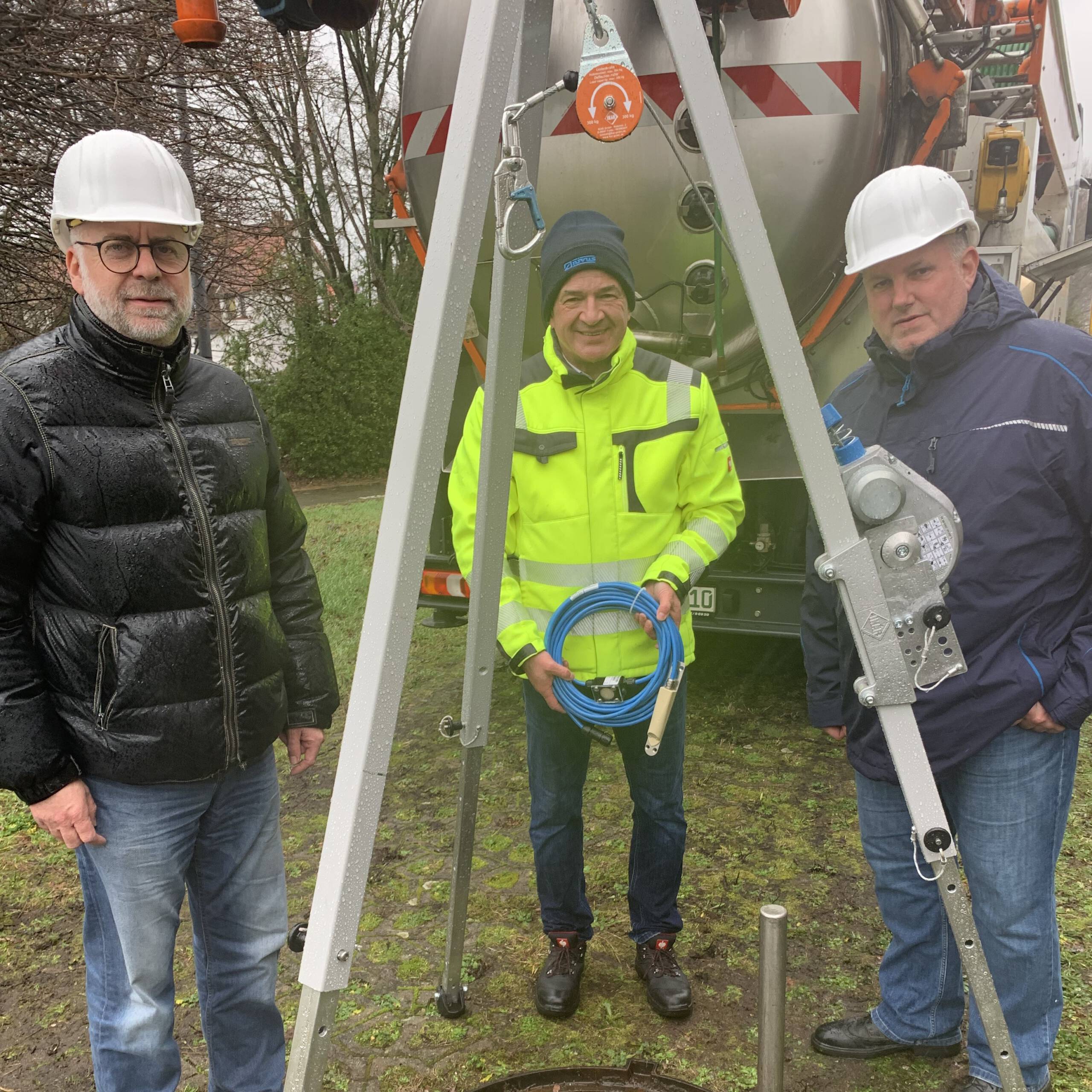 Bürgermeister Michael Forster: Mit Wärmegewinnung aus Abwasser sind wir auf dem richtigen Weg